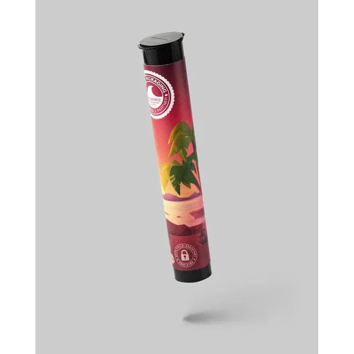 Sana Packaging 116mm Ocean Tube - Black Or White - #5 Recyclable - (1,000 Tubes Per Case)-Joint Tubes & Blunt Tubes-BeastBranding