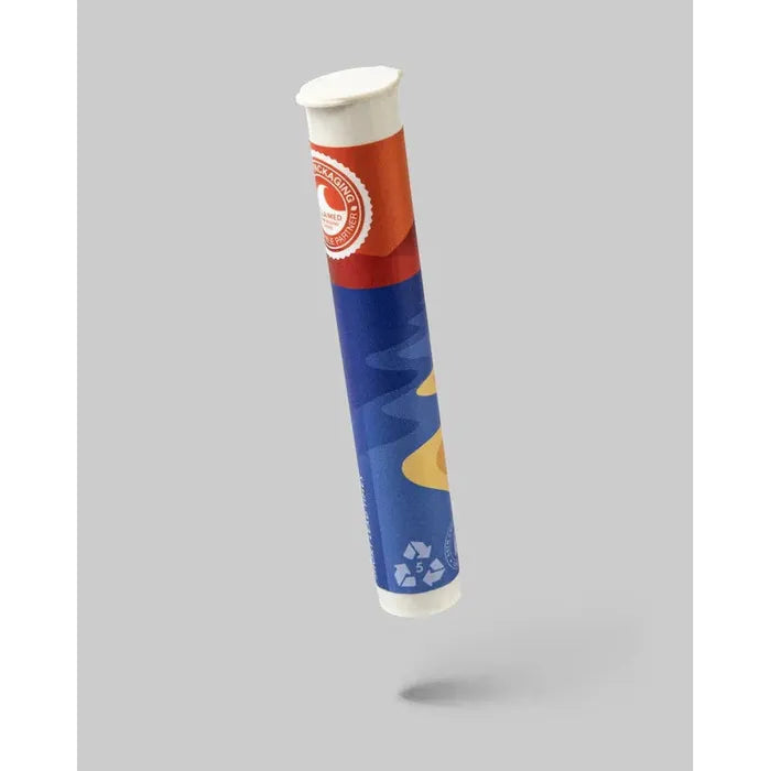 Sana Packaging 116mm Ocean Tube - Black Or White - #5 Recyclable - (1,000 Tubes Per Case)-Joint Tubes & Blunt Tubes-BeastBranding