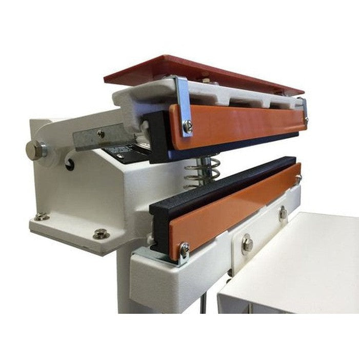 Sealer Sales 8" W-Series Direct Heat Foot Sealer With 15mm Meshed Seal Width - PTFE Coated - (1 Count)-Processing and Handling Supplies-BeastBranding