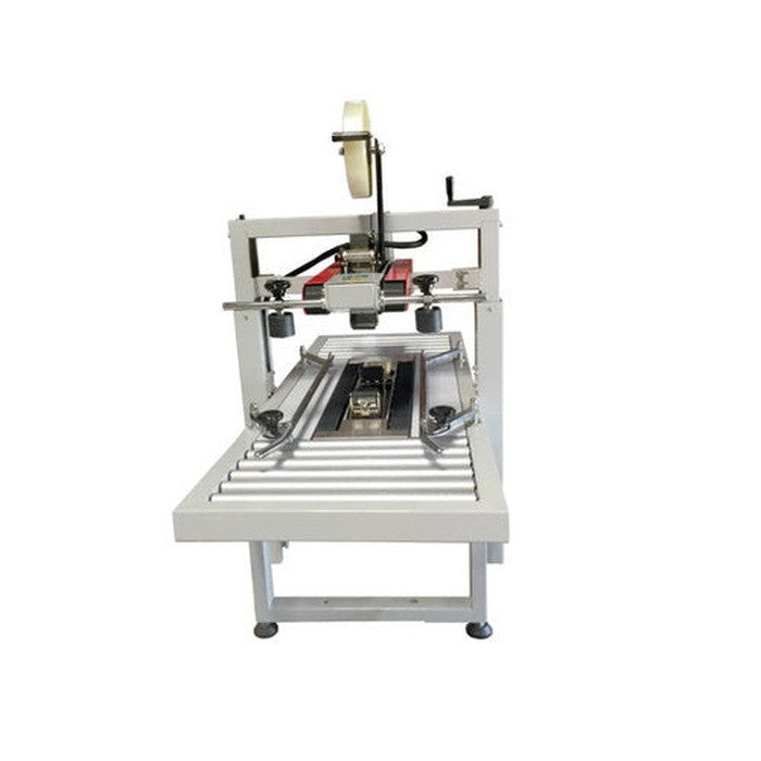 Sealer Sales Semi-Automatic Uniform Carton Sealer With Top And Bottom Drive Belts - (1 Count)-Processing and Handling Supplies-BeastBranding