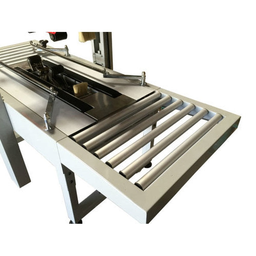 Sealer Sales Semi-Automatic Uniform Carton Sealer With Top And Bottom Drive Belts - (1 Count)-Processing and Handling Supplies-BeastBranding