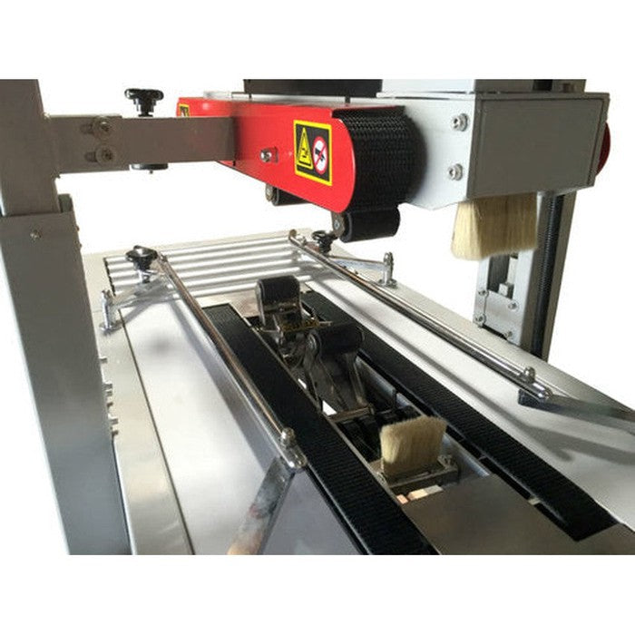 Sealer Sales Semi-Automatic Uniform Carton Sealer With Top And Bottom Drive Belts - (1 Count)-Processing and Handling Supplies-BeastBranding