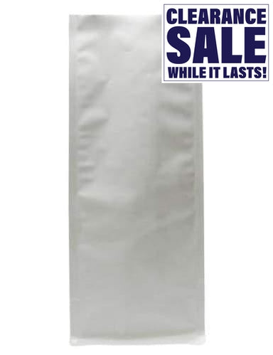 White Kraft Bags 3 1/2 x 2 1/4 x 10 (1000 Count)-Pharmacy Bags & Exit Bags-BeastBranding