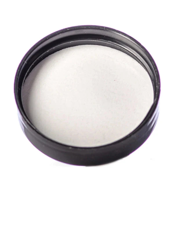 1/2oz Clear Glass Low-Profile Jar with Black Lid - (280 - 28,000 Count)-Glass Jars-BeastBranding