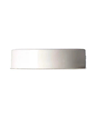 1/2oz Clear Glass Low-Profile Jar with White Lid - (280 - 28,000 Count)-Glass Jars-BeastBranding