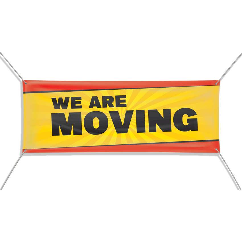 13oz Indoor/Outdoor Banner with Grommets (Various Sizes & Styles)-Custom Print Stickers