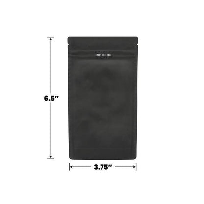 1/4 Oz Grip N Pull Child Resistant Mylar Bag With Labels & Application-Mylar Smell Proof Bags-BeastBranding