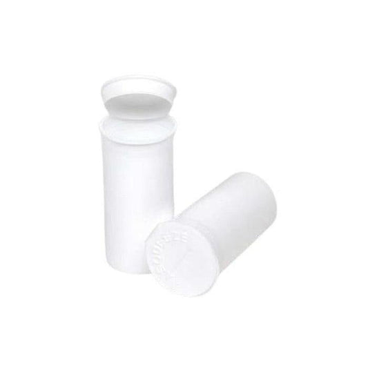 19 Dram Pop Top Vial - 1/8 Oz - White - (225 Count)-Pop Top Vials-BeastBranding