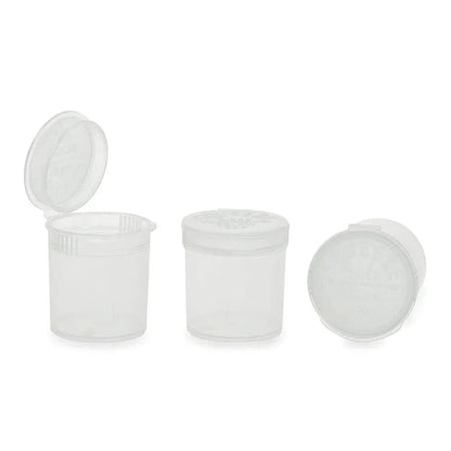 6 Dram Pop Top Vial - Clear - (600 Count)-Pop Top Vials-BeastBranding