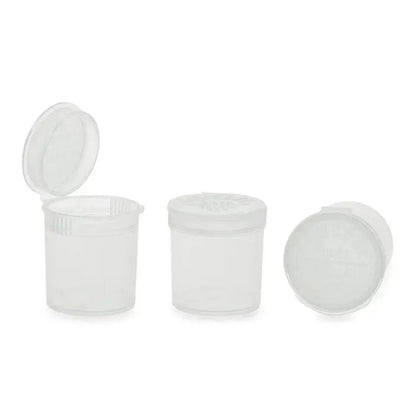 6 Dram Pop Top Vial - Clear - (600 Count)-Pop Top Vials-BeastBranding