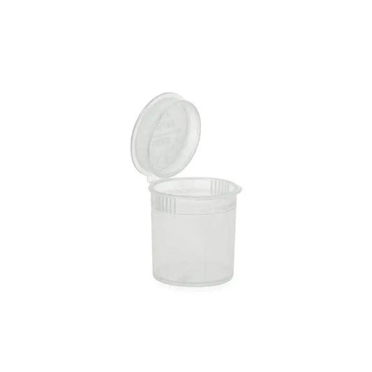 6 Dram Pop Top Vial - Clear - (600 Count)-Pop Top Vials-BeastBranding