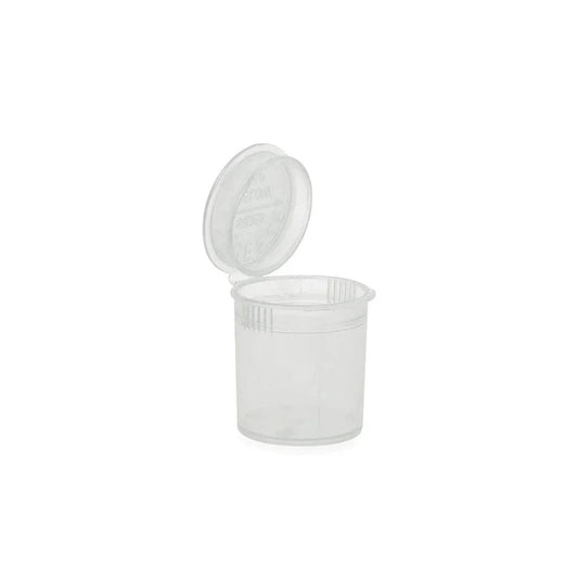 6 Dram Pop Top Vial - Clear - (600 Count)-Pop Top Vials-BeastBranding