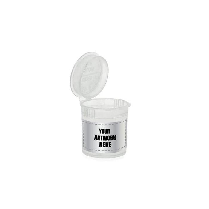 6 Dram Pop Top Vial With Labels & Application-Pop Top Vials-BeastBranding