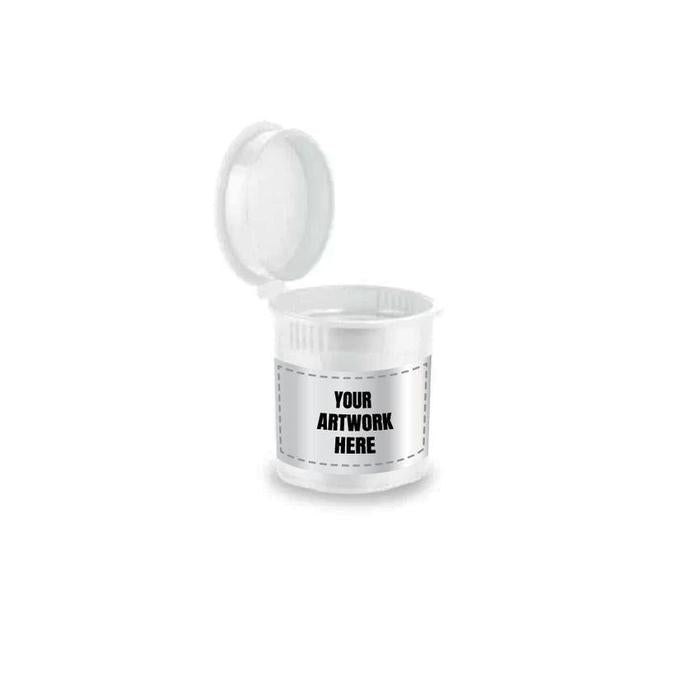 6 Dram Pop Top Vial With Labels & Application-Pop Top Vials