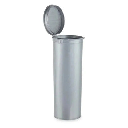 60 Dram Pop Top Vial - 1/2 Oz - Silver - (75 Count)-Pop Top Vials-BeastBranding