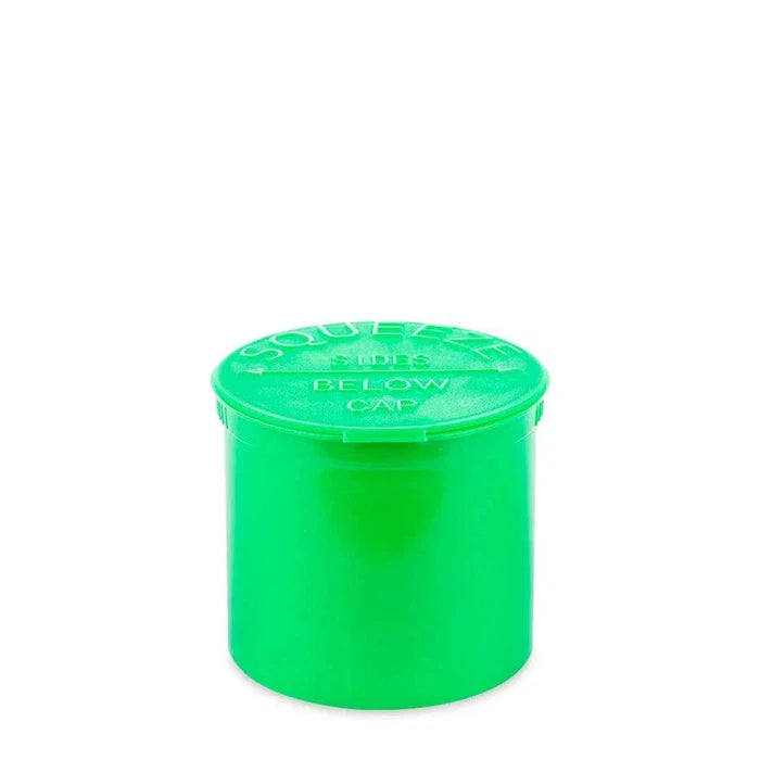 90 Dram Pop Top Vial - Green - Opaque (45 Count Per Box)-Pop Top Vials-BeastBranding