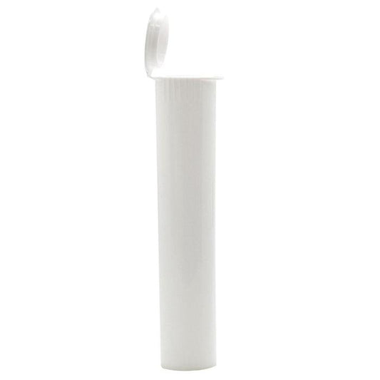 90mm Joint Tube | Cartridge Tube - Opaque White-Joint Tubes & Blunt Tubes-BeastBranding