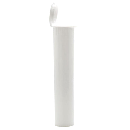 90mm Joint Tube | Cartridge Tube - Opaque White-Joint Tubes & Blunt Tubes