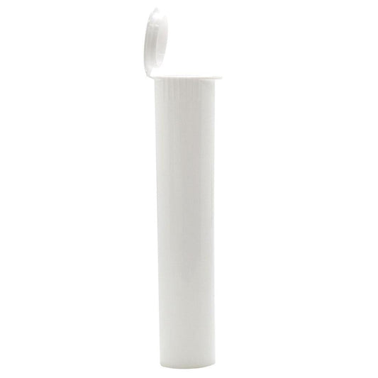 90mm Joint Tube | Cartridge Tube - Opaque White-Joint Tubes & Blunt Tubes