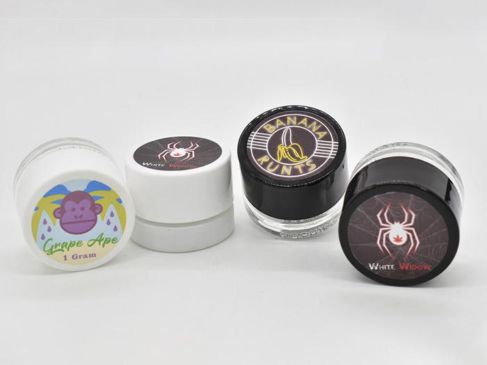 Beast Branding CUSTOM PRINTED STICKERS - 1.375" Circle for Concentrate Container or Flower Jar-Custom Print Stickers-BeastBranding