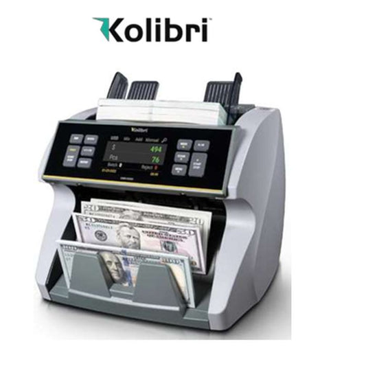 Cassida KBR-1500 V2 Mixed Bill Counter (Top-Loading) - (1 Count)-Office Supplies & Currency Counters-BeastBranding