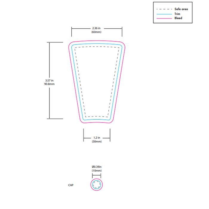Chubby Gorilla 113mm Aviator CR Plastic Blunt Tubes - Various Colors - (500 Count)-Joint Tubes & Blunt Tubes-BeastBranding