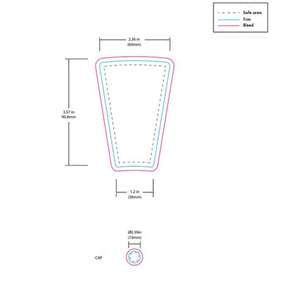 Chubby Gorilla 113mm Aviator CR Plastic Blunt Tubes - Various Colors - (500 Count)-Joint Tubes & Blunt Tubes-BeastBranding