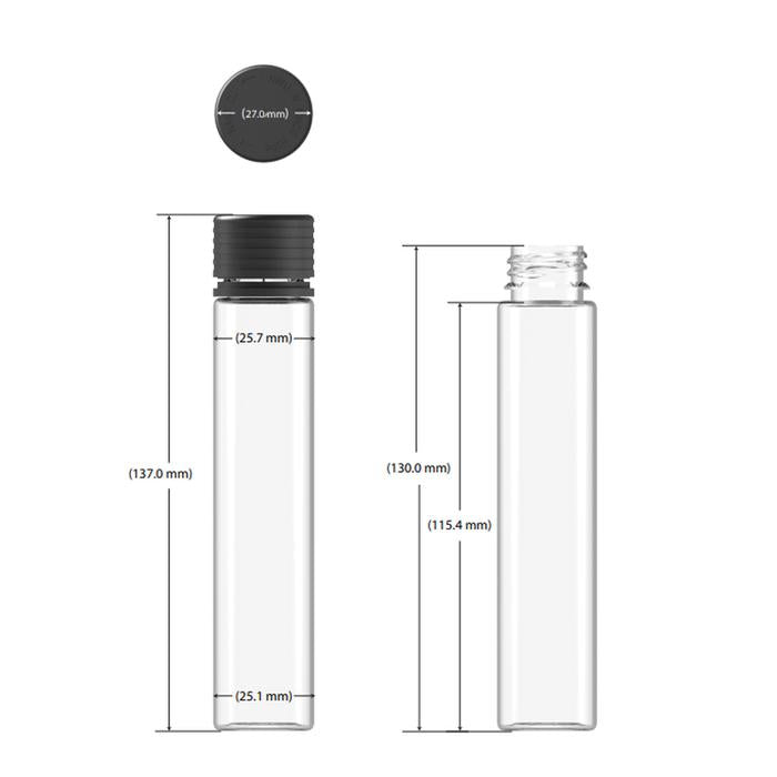 Chubby Gorilla 115mm Spiral CR Plastic Tubes - Various Colors - (200 Count)-Joint Tubes & Blunt Tubes-BeastBranding