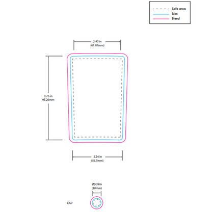 Chubby Gorilla 120mm Aviator CR Plastic Blunt Tubes With Labels & Application-Joint Tubes & Blunt Tubes-BeastBranding