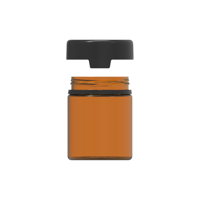 Chubby Gorilla 18.5oz Aviator XL Plastic Jar Container w/ Inner Seal - Various Colors - (Various Counts)-Aviator Containers