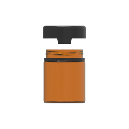 Chubby Gorilla 18.5oz Aviator XL Plastic Jar Container w/ Inner Seal - Various Colors - (Various Counts)-Aviator Containers