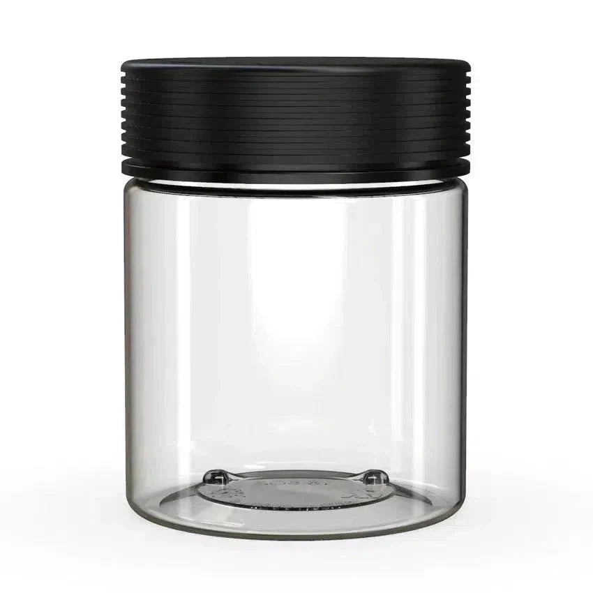 Chubby Gorilla 18.5oz XL Spiral CR Plastic Jar Containers - Various Colors - (Various Counts)-Plastic Jar