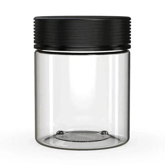 Chubby Gorilla 18.5oz XL Spiral CR Plastic Jar Containers - Various Colors - (Various Counts)-Plastic Jar