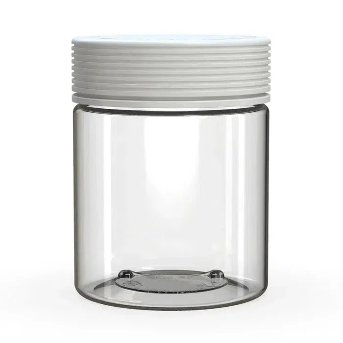 Chubby Gorilla 18.5oz XL Spiral CR Plastic Jar Containers With Labels & Application-Plastic Jar-BeastBranding