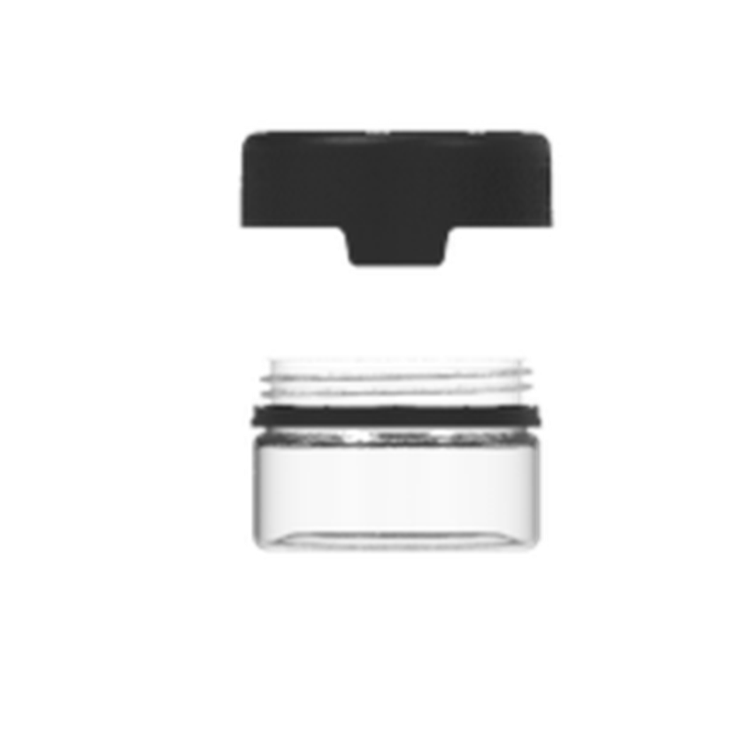 Chubby Gorilla 1oz Aviator CR Plastic Jar Container w/ Inner Seal - Various Colors - (Various Counts)-Dropper Bottles-BeastBranding