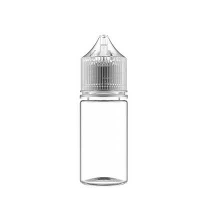 Chubby Gorilla 30ML Stubby Unicorn Plastic Squeeze Bottle PET CR - Various Colors - (Various Counts)-Dropper Bottles-BeastBranding