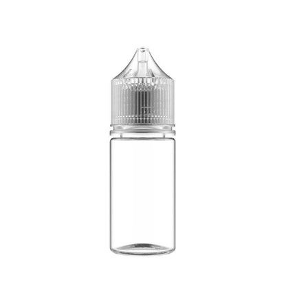 Chubby Gorilla 30ML Stubby Unicorn Plastic Squeeze Bottle PET CR - Various Colors - (Various Counts)-Dropper Bottles-BeastBranding
