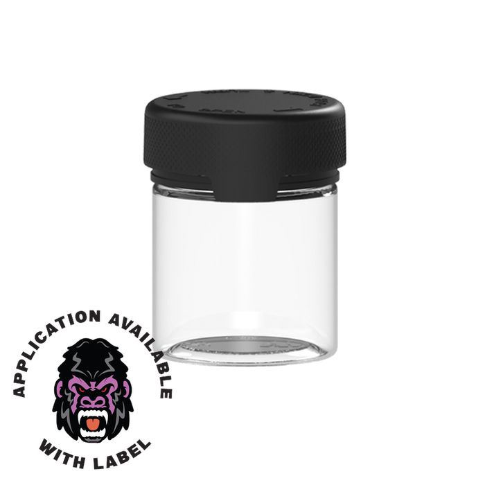 Chubby Gorilla 3oz Aviator CR Plastic Container w/ Inner Seal - Various Colors - 400 Count-Aviator Containers-BeastBranding