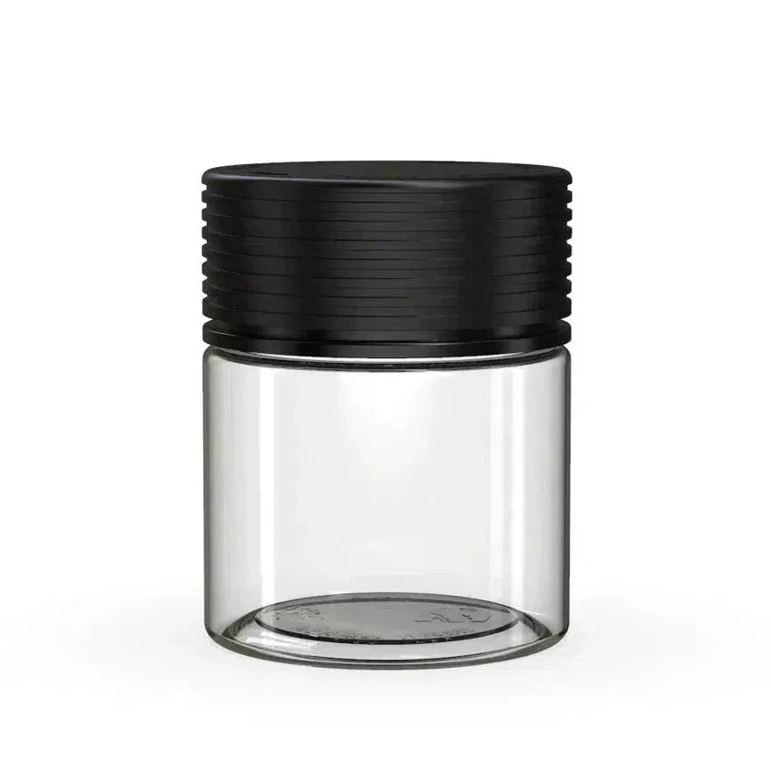 Chubby Gorilla 3oz Spiral CR Plastic Jar Containers - Various Colors - (Various Counts)-Plastic Jar