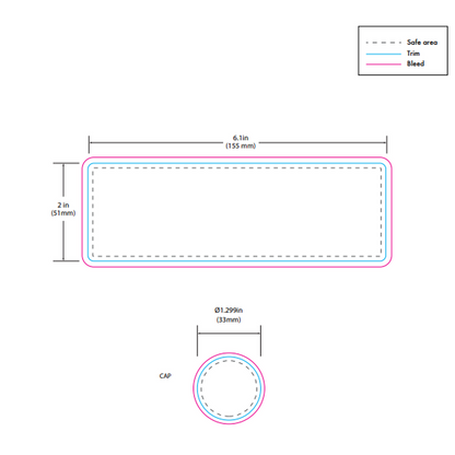 Chubby Gorilla 4oz Aviator CR Plastic Jar Containers w/ Inner Seal With Labels & Application-Aviator Containers