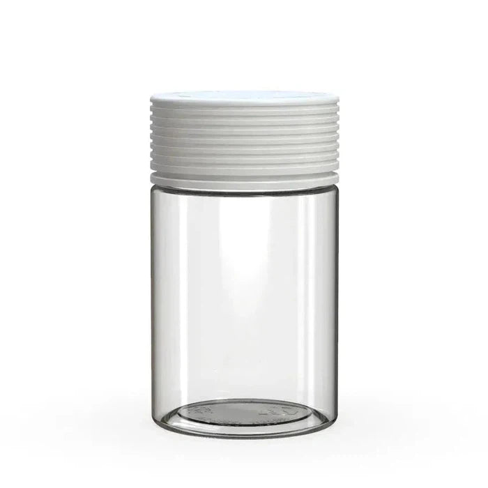 Chubby Gorilla 5oz Spiral CR Plastic Jar Containers - Various Colors - (300 Count)-Plastic Jar-BeastBranding