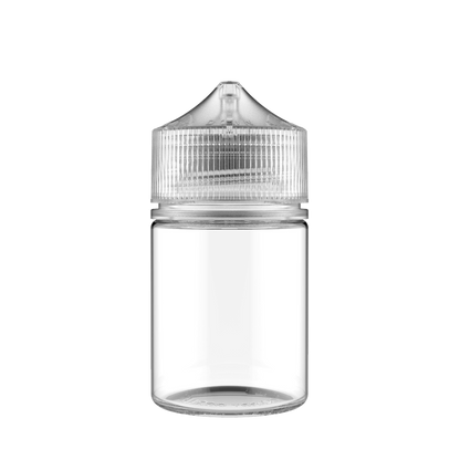 Chubby Gorilla 60ML Stubby Unicorn Plastic Squeeze Bottle PET CR - Various Colors - (500 Count)-Dropper Bottles-BeastBranding