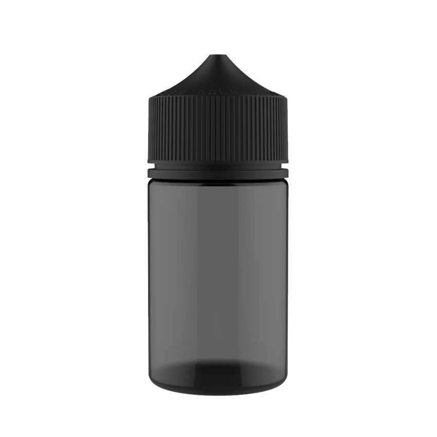 Chubby Gorilla 75ML Stubby Unicorn Plastic Squeeze Bottle PET CR - Various Colors - (500 Count)-Dropper Bottles-BeastBranding