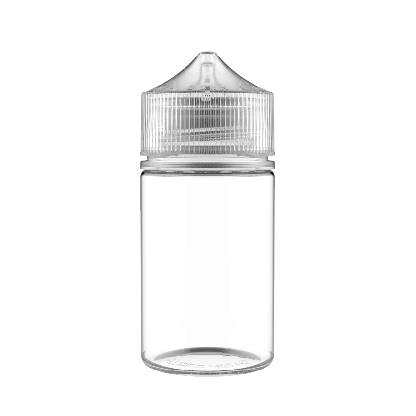 Chubby Gorilla 75ML Stubby Unicorn Plastic Squeeze Bottle PET CR - Various Colors - (500 Count)-Dropper Bottles-BeastBranding