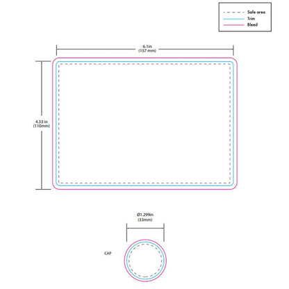Chubby Gorilla 8oz Aviator CR Plastic Jar Containers w/ Inner Seal - Various Colors - (Various Counts)-Aviator Containers-BeastBranding