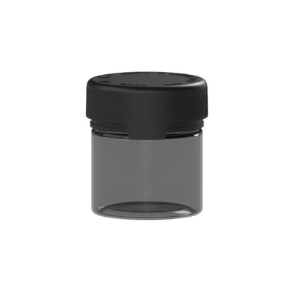 Chubby Gorilla Translucent 2oz Aviator CR Plastic Jar Containers w/ Inner Seal - Various Colors - (500 Count)-Dropper Bottles-BeastBranding