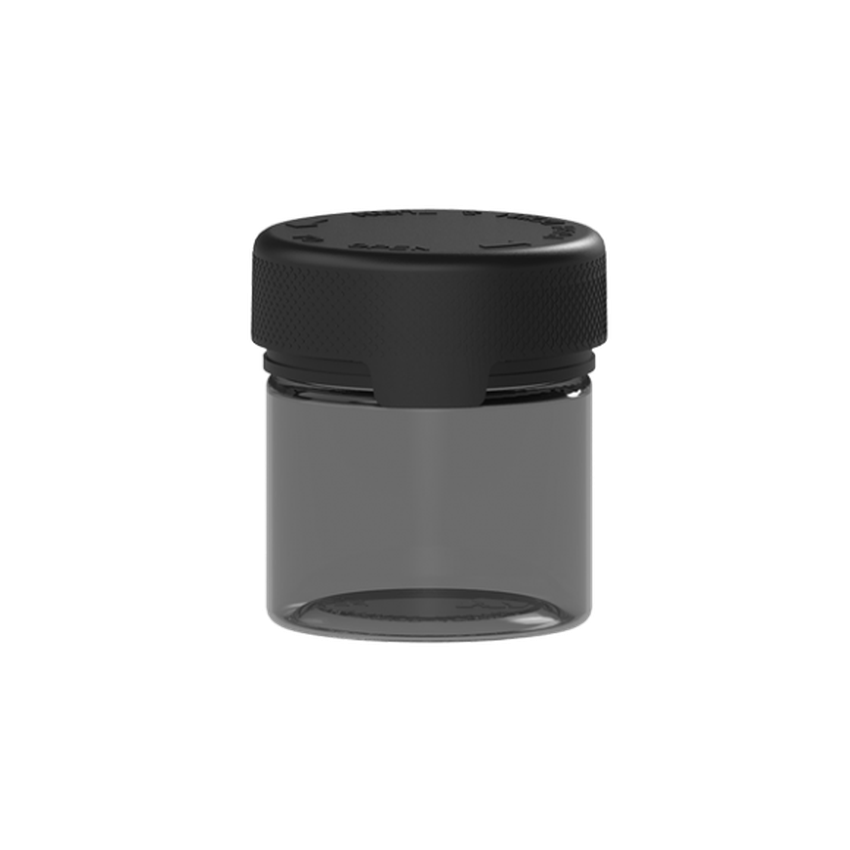 Chubby Gorilla Translucent 2oz Aviator CR Plastic Jar Containers w/ Inner Seal - Various Colors - (500 Count)-Dropper Bottles-BeastBranding