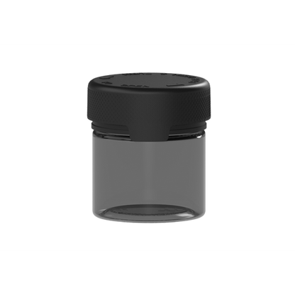 Chubby Gorilla Translucent 2oz Aviator CR Plastic Jar Containers w/ Inner Seal - Various Colors - (500 Count)-Dropper Bottles-BeastBranding