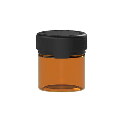 Chubby Gorilla Translucent 2oz Aviator CR Plastic Jar Containers w/ Inner Seal - Various Colors - (500 Count)-Dropper Bottles-BeastBranding