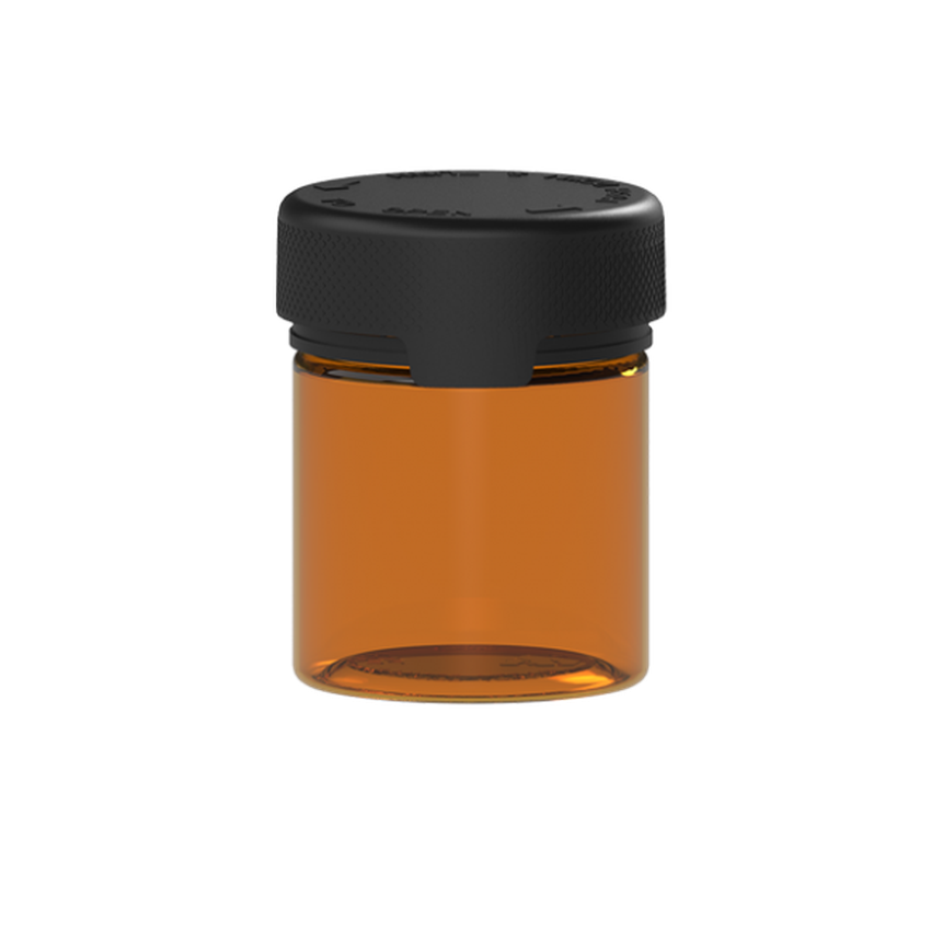 Chubby Gorilla Translucent 3oz Aviator CR Plastic Jar Containers w/ Inner Seal - Various Colors - Various Counts-Aviator Containers